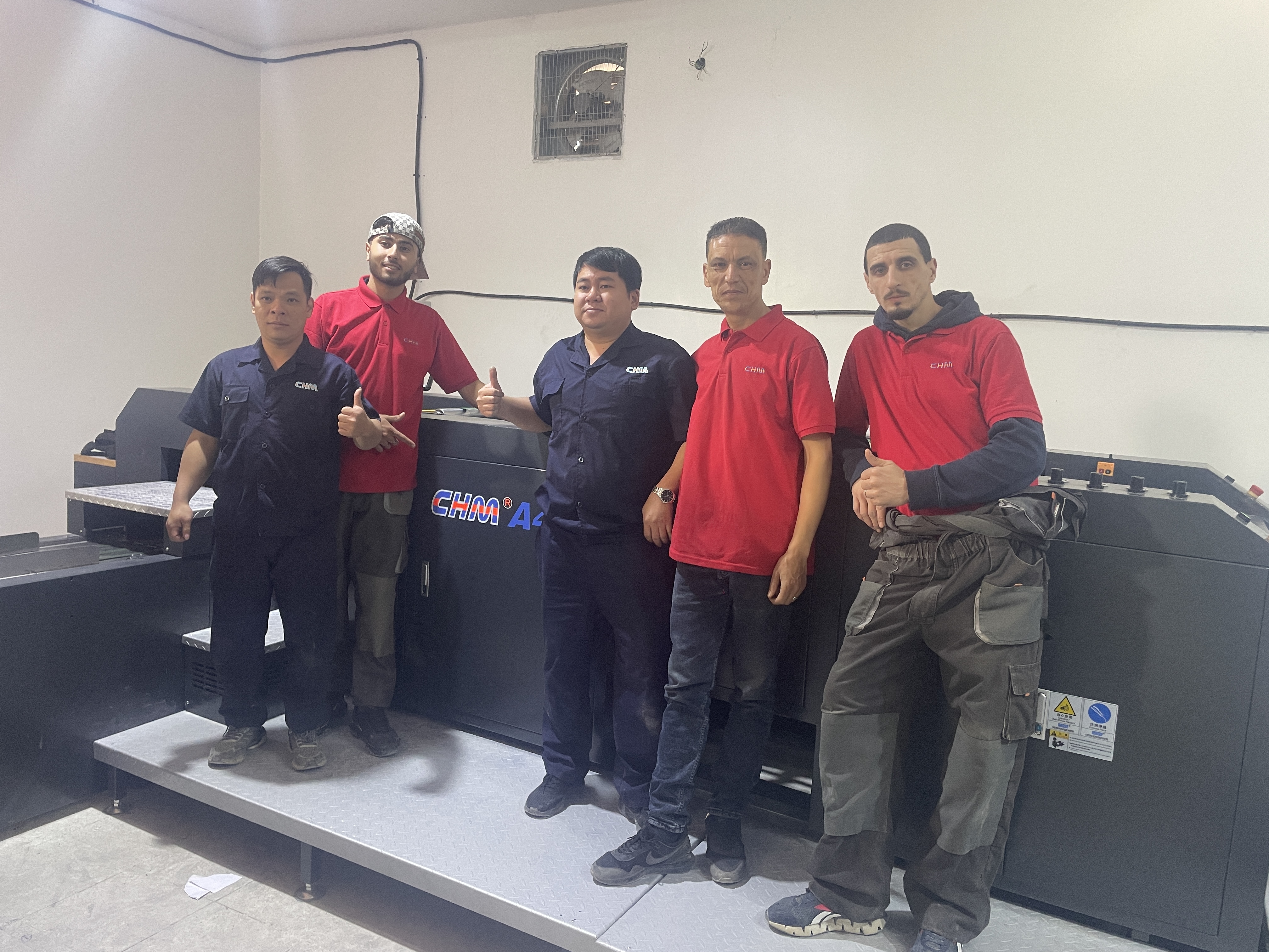 Latest company Cases about How to strat to A4 business CHM high speed A4 production line A4 paper sheeting machine 