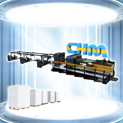 High Speed Paper Sheeter 300 Cuts/Min Chm Machine 60GSM - 500GSM