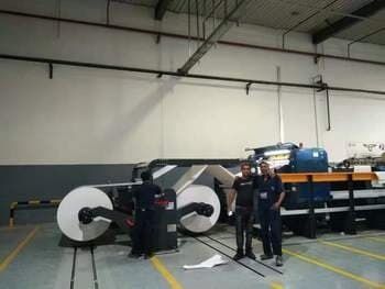 satın al 300m/Dak 0.8MPa Kağıt Dilimleyici 380V Kağıt Levha Kesme Makinesi online manufacture