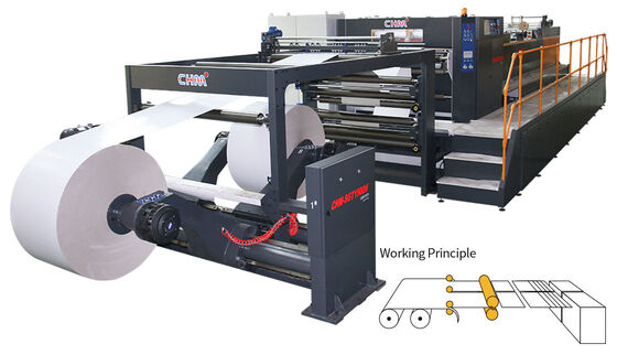 kaufen CHM Doppel-Rotations-Papierbogen-Schneidemaschine Rolle-Bogen-Schneidemaschine 1700 mm online manufacture