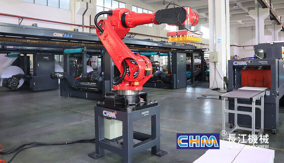 kaufen Sechs Achsen Stapelmaschine mit 2550 mm Armlänge 50 kg Belastbarkeit und ± 0,1 mm Wiederholbarkeit für die A4-Produktionslinie online manufacture