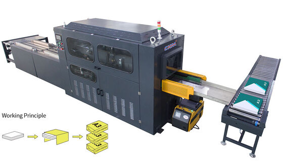 kaufen A3 Ream A4 Papierschneid- und Verpackungsmaschine Papierverpackungsproduktionslinie online manufacture