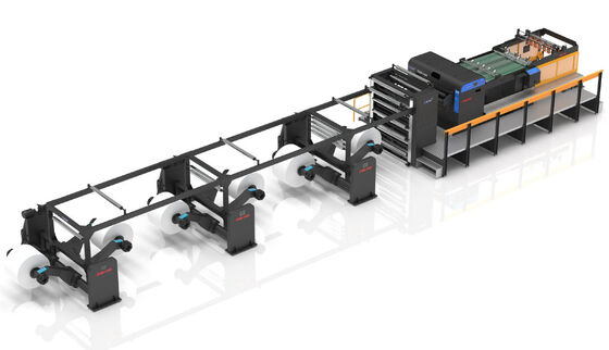 comprare Taglierina per fogli di carta ad alta velocità con sistema EPC automatico per il taglio di fogli di carta online manufacture