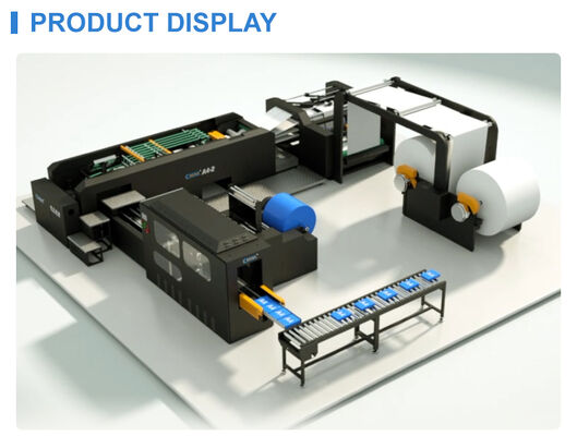 Beli Desain Compact A4 Sheeter dengan High Precision Cutting untuk 10 Ton Per Hari A4 Produksi Line online manufacture