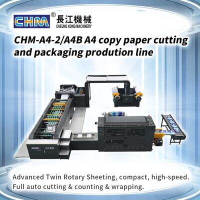 acheter Coupeuse A4 compacte de haute précision avec une sortie de 10 rames/min pour une ligne de production de papier A4 online manufacture