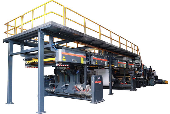 Paper System 300sheets/Min Paper Splicing Machine 450mm - 1650mm Paper Roll Sheeting ...