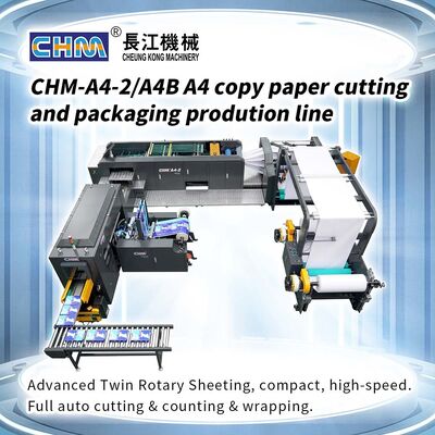 Small A4 Paper Cutting And Packing Machine  A4 Paper Cutting Production Line